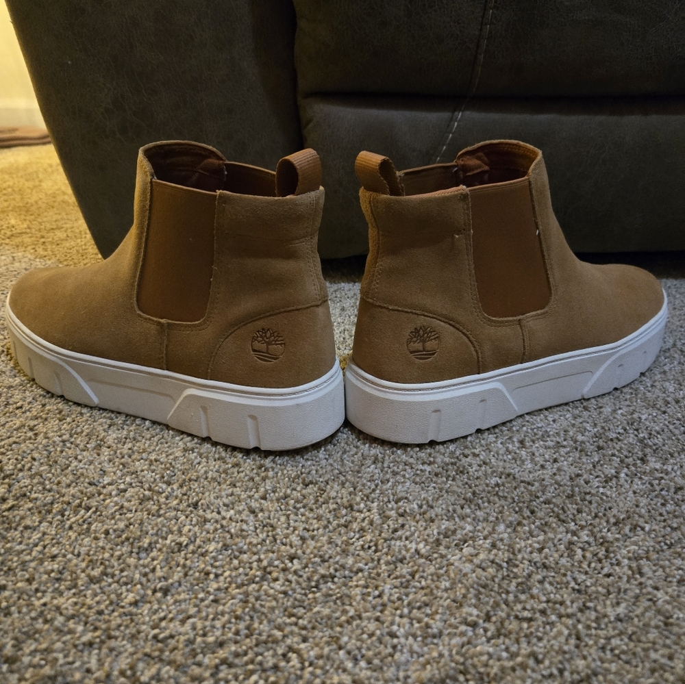 Timberland Brown Suede Ankle Boots